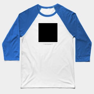 Malevich Black Square Baseball T-Shirt